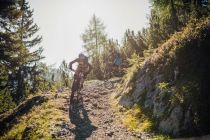 Downhill unterwegs in Lermoos.  • © Tiroler Zugspitz Arena - C. Jorda